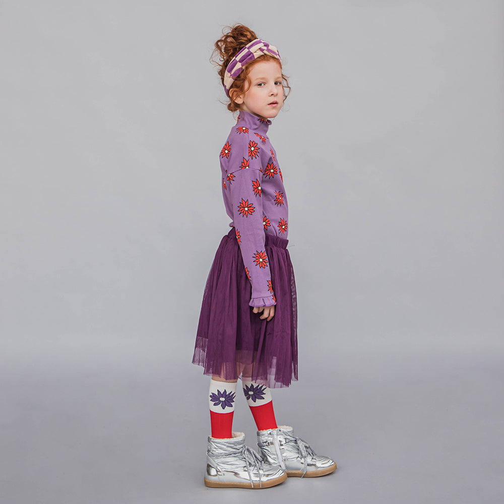 Carlijnq Dahlia Ruffled Longsleeve Turtleneck