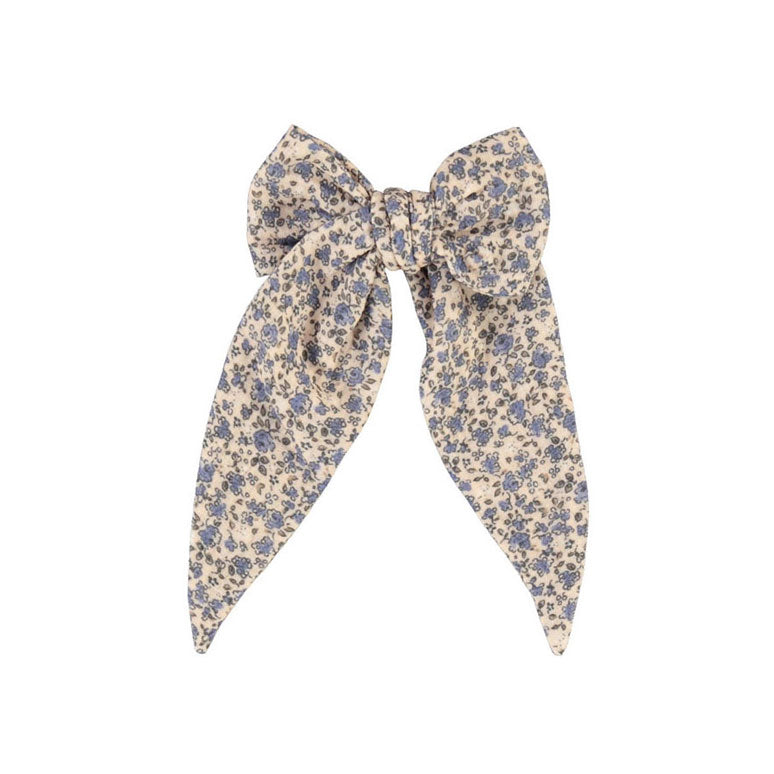 Bebe Organic Ditsy Floral Carlotta Bow Clip