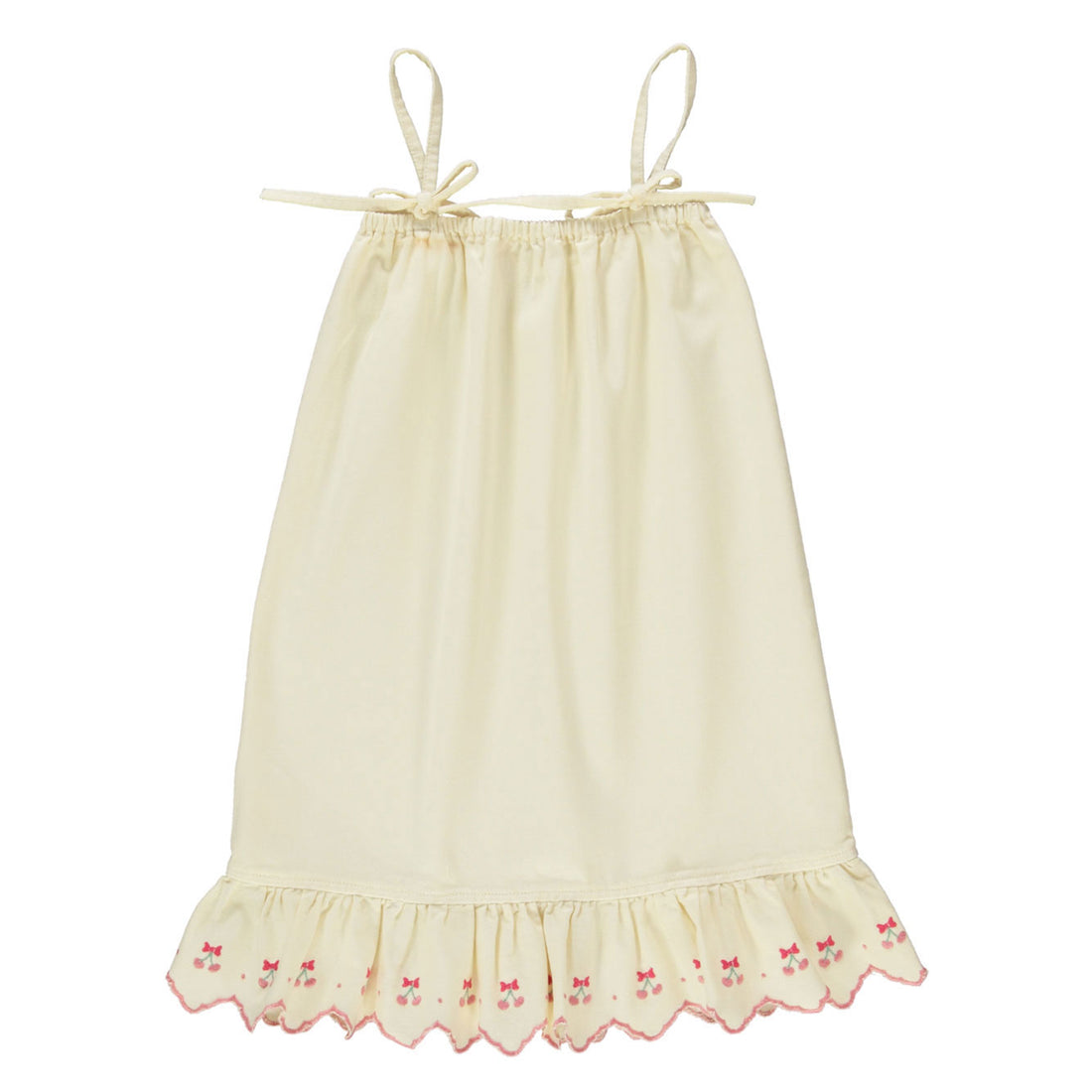 Bebe Organic Natural Cherry Denim Cerise Dress