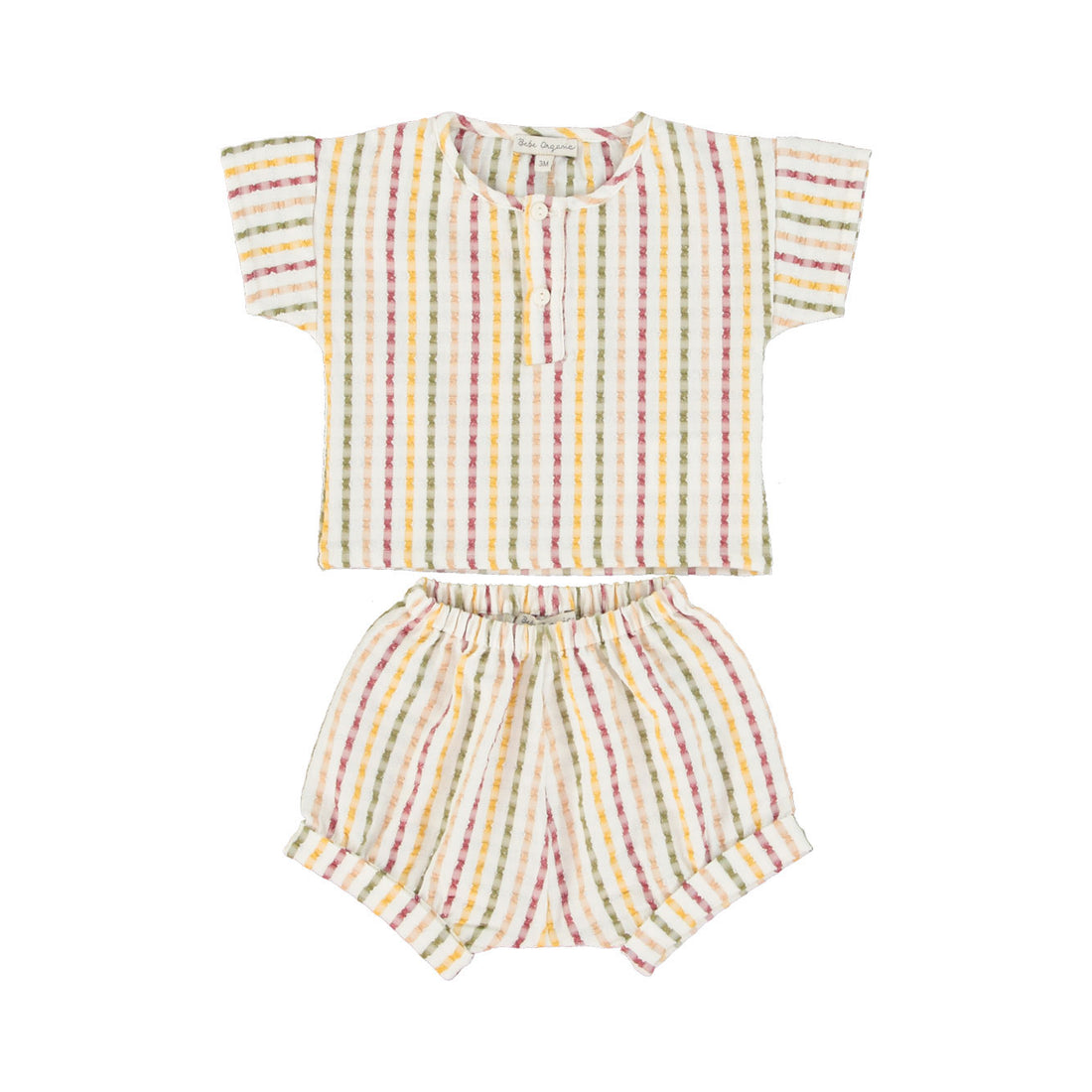 Bebe Organic Summer Stripe Cesar Baby Set