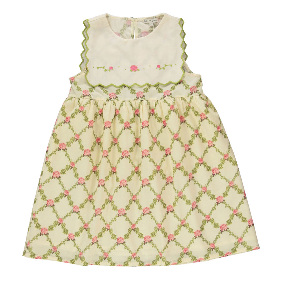 Bebe Organic Nostalgia Rose Charlotte Dress