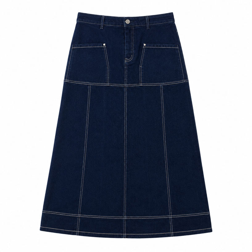 Clubhouse Denim Lined Skirt