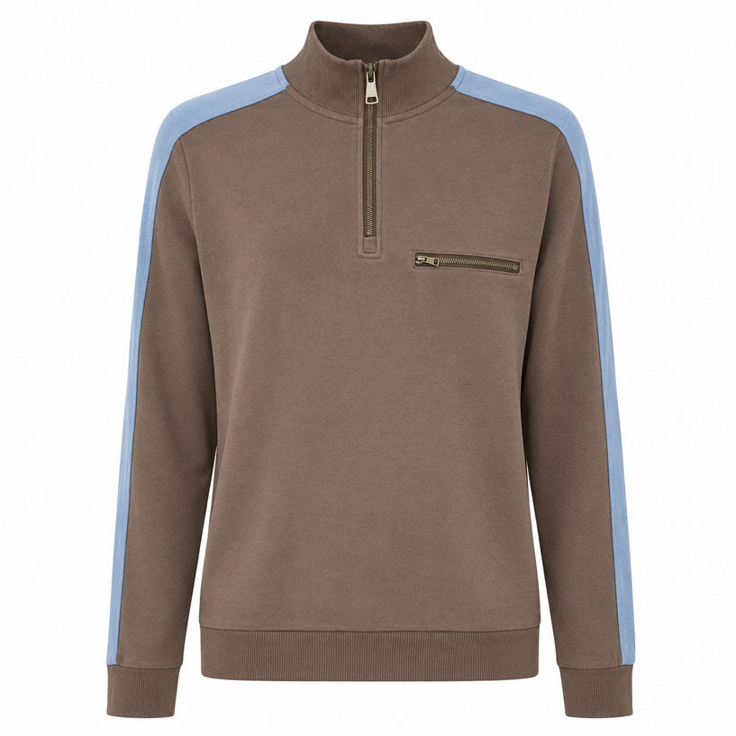Clubhouse Half Zip Sweatshirt