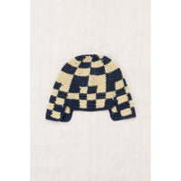 Misha and Puff Galaxy Checkered Crochet Rover Cap
