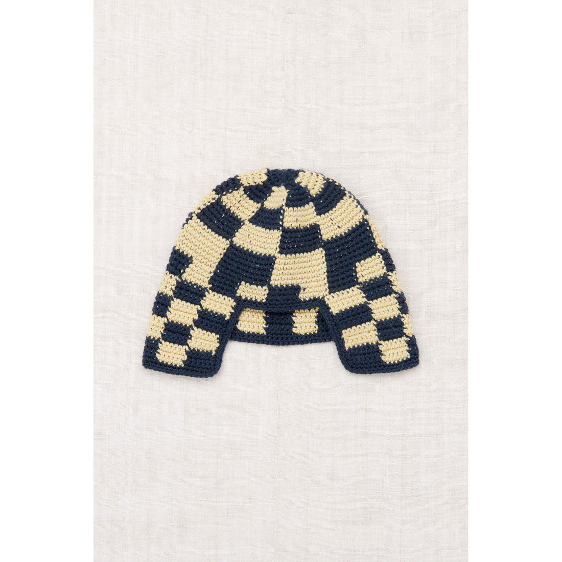 Misha and Puff Galaxy Checkered Crochet Rover Cap