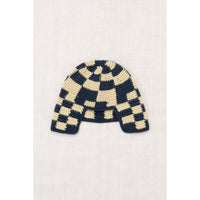 Misha and Puff Galaxy Checkered Crochet Rover Cap