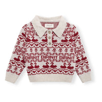 Birinit Cherry Ducks Baby Sweater