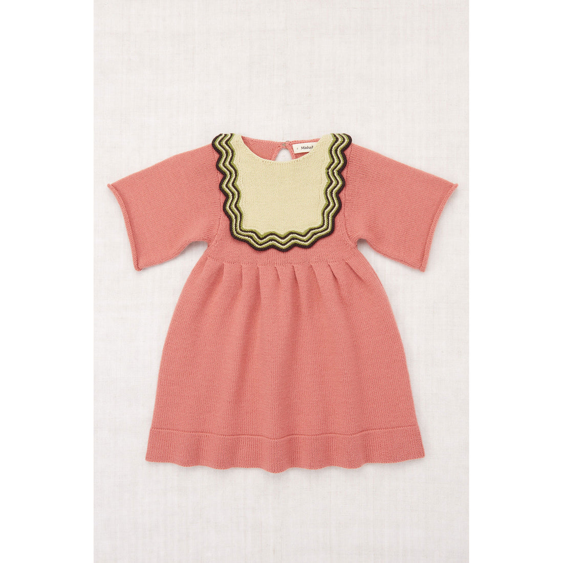 Misha and Puff Rosewood Chevron Bib Dress – Ladida