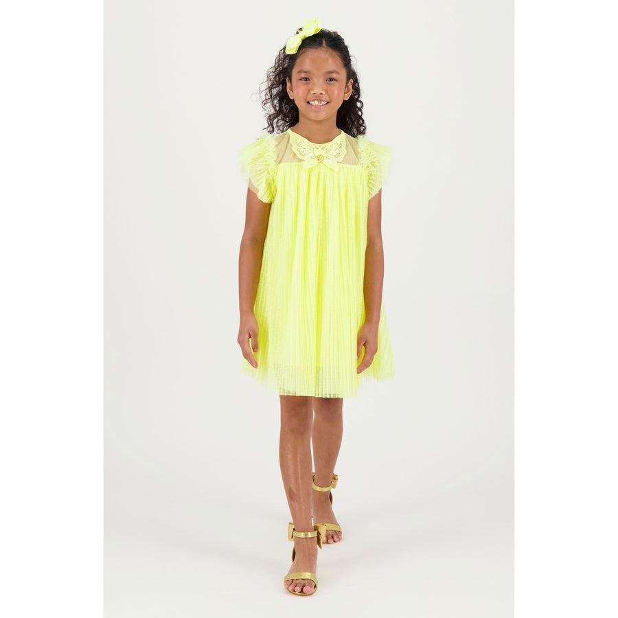 Angels Face Sherbert Cho Spotted Tulle Butterfly Dress