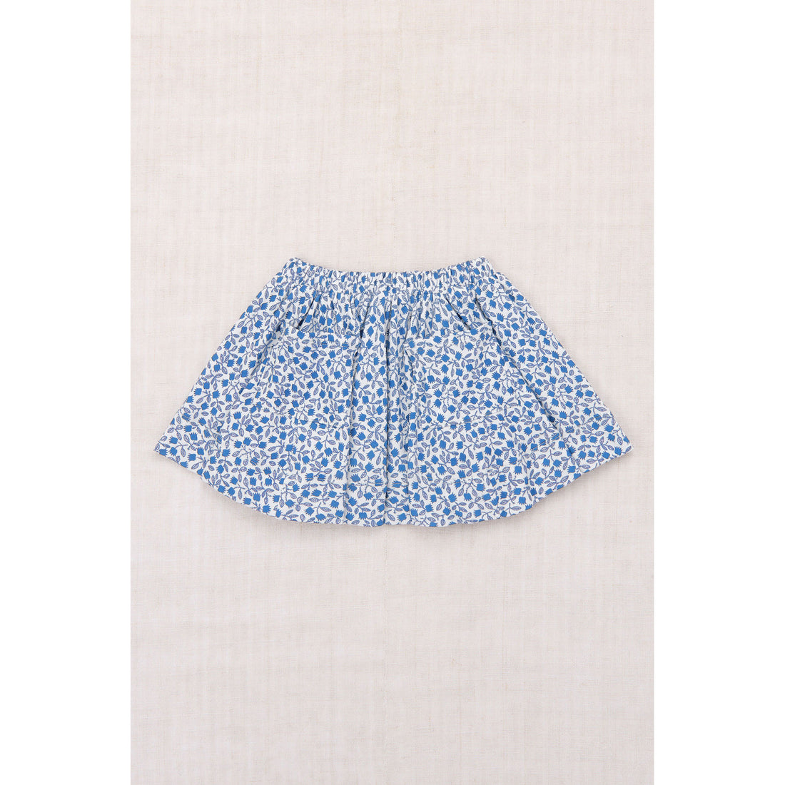 Misha and Puff Blue Ribbon Lisse Fields Circle Skirt