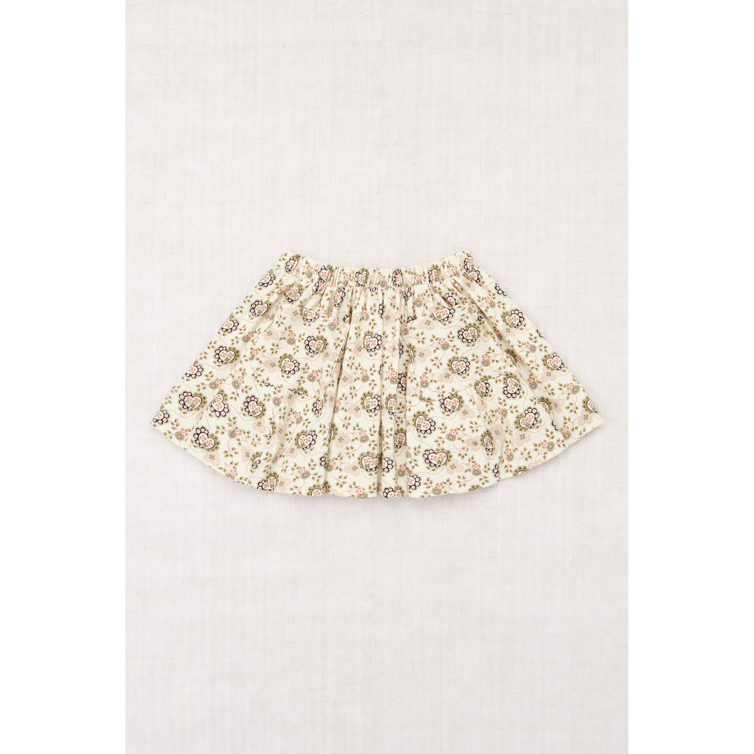 Misha and Puff Sugar Calico Hearts Circle Skirt
