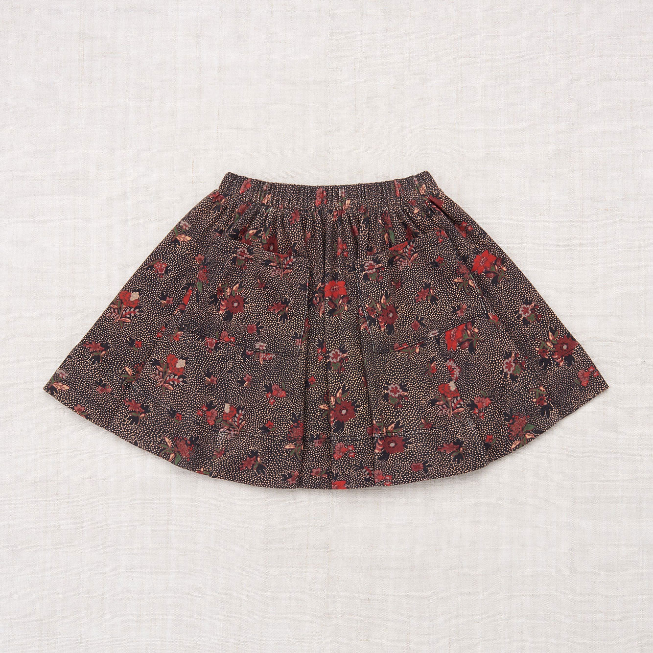 Misha and Puff Circle Skirt - Licorice Holyoke Floral