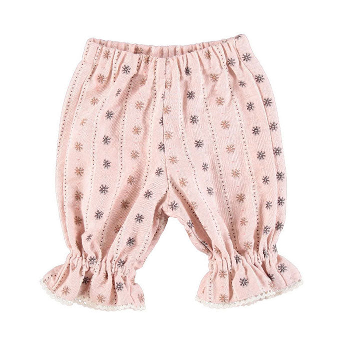 Bebe Organic Fall Floral Jaquard Claire Baby Pants