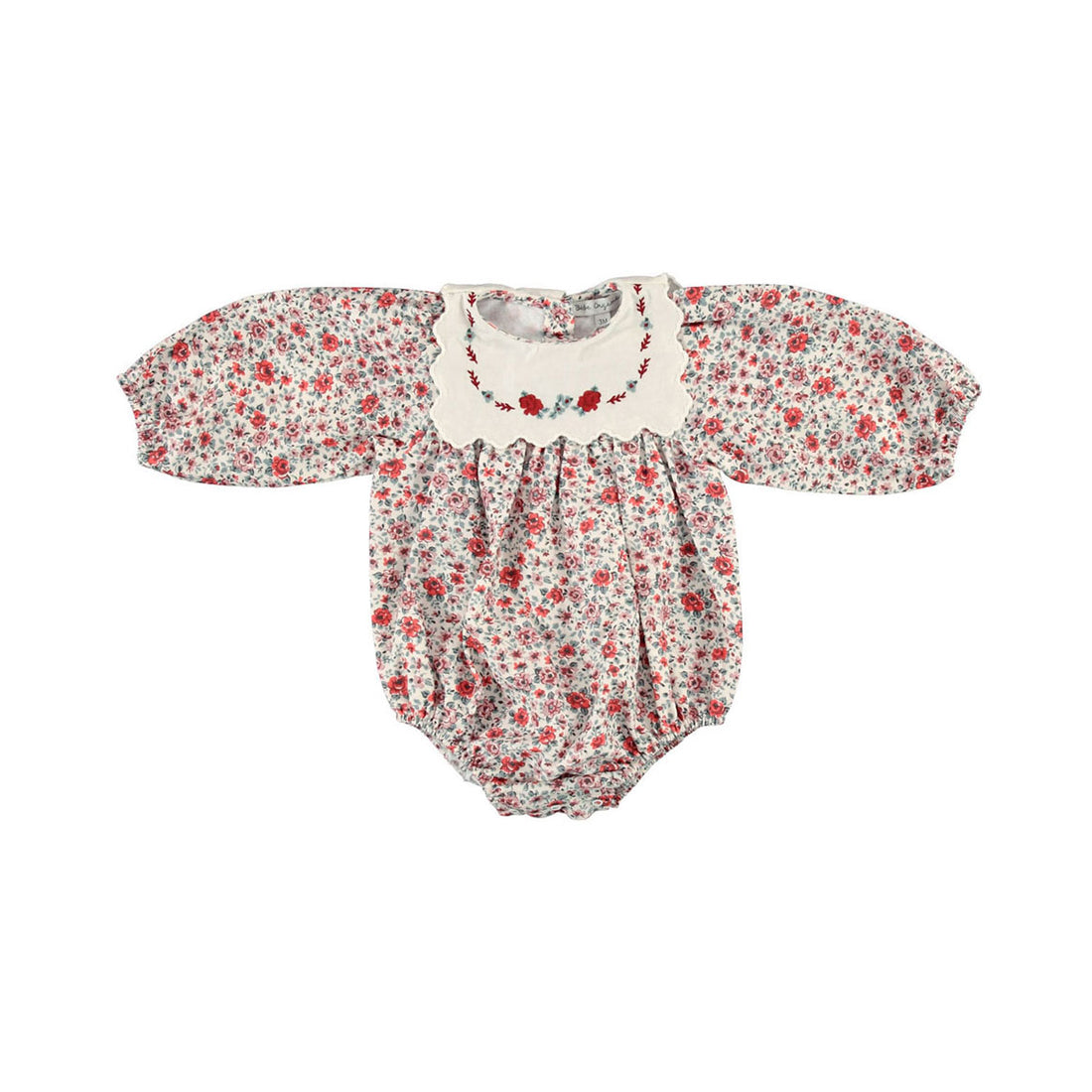 Bebe Organic Sweet Roses Clementine Romper