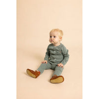 Floss Dusty Green Clover Cardigan
