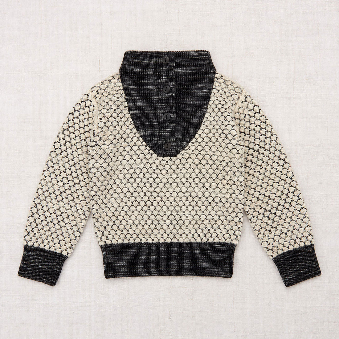 Misha and Puff Cobblestone Timber Sweater - String