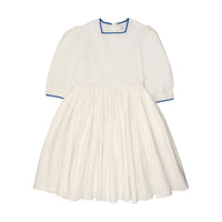 Coco Blanc Ivory 3/4 Square Neck Dress