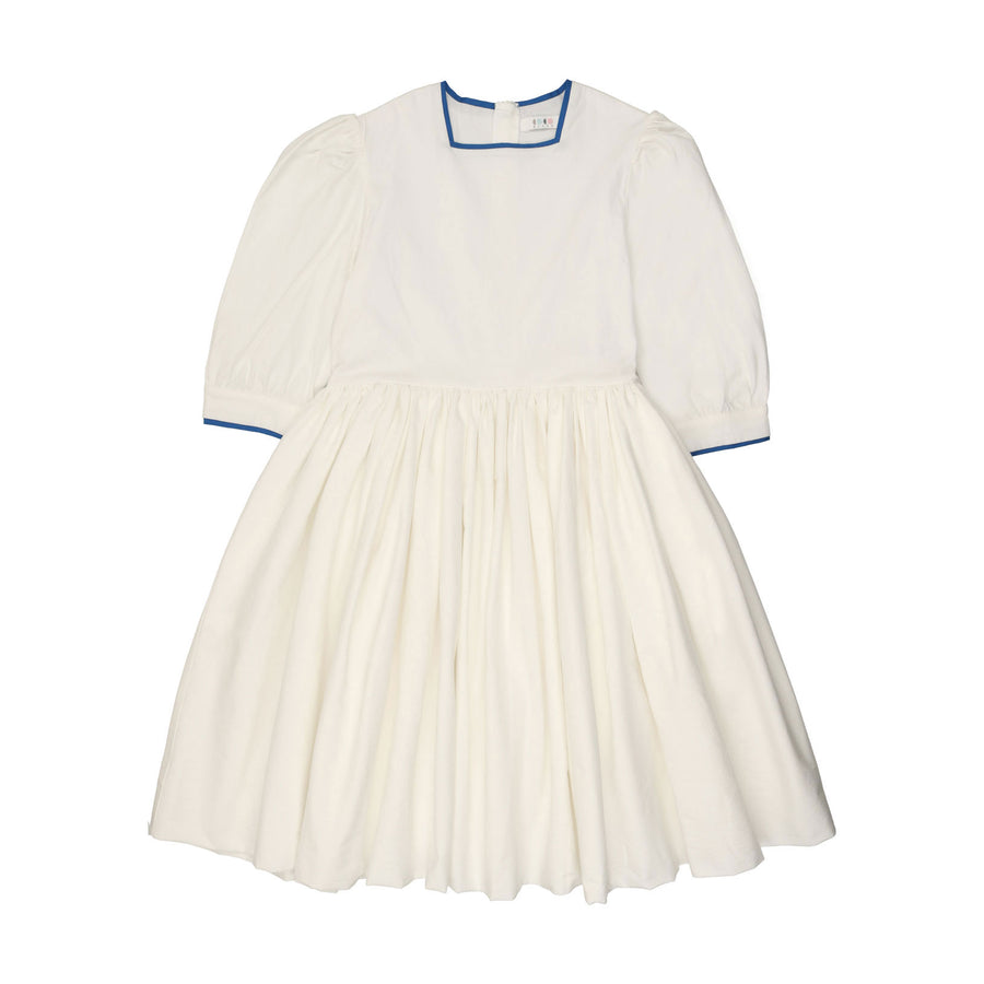 Coco Blanc Ivory 3/4 Square Neck Dress