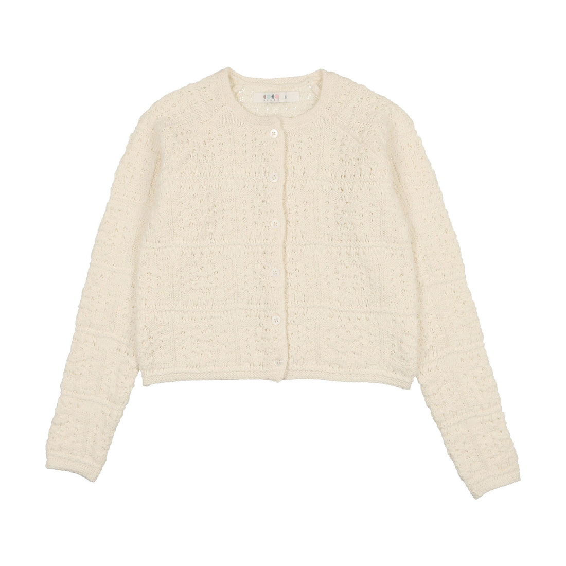 Coco Blanc Cream Crochet Cardigan