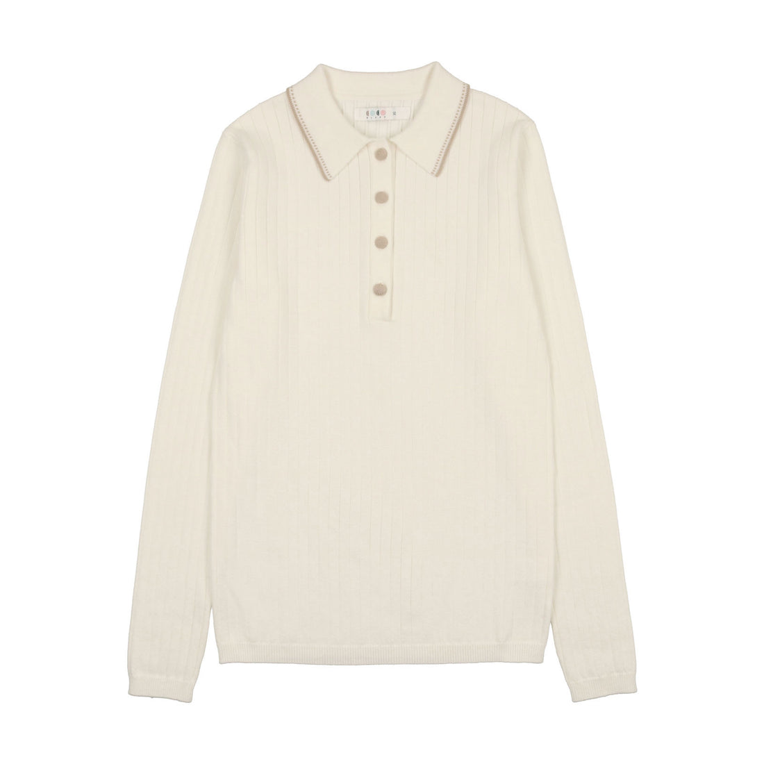 Coco Blanc Ivory Girl Knit Polo