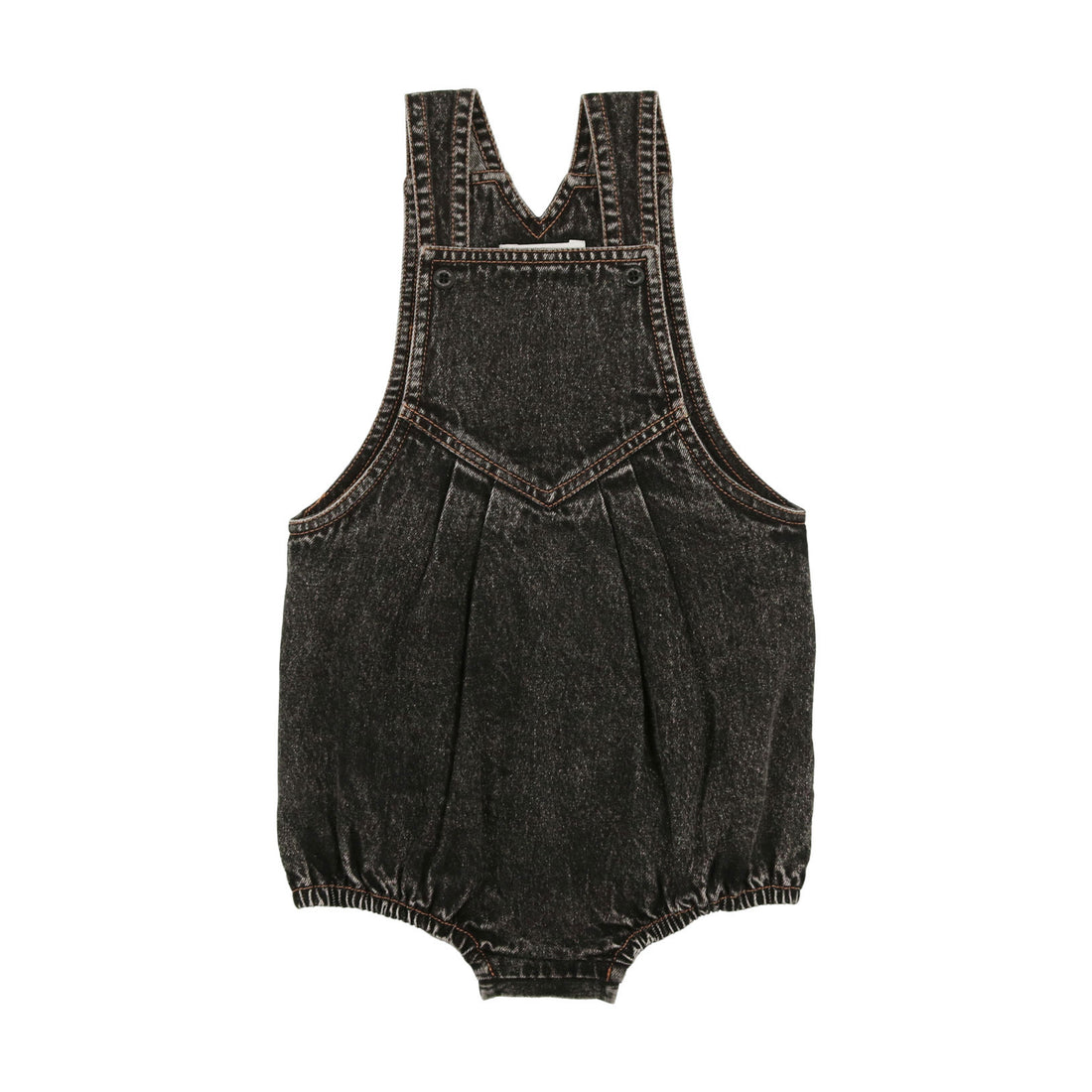 Coco Blanc Black Denim Romper