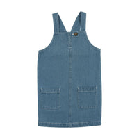 Coco Blanc Blue Denim Pinafore Jumper