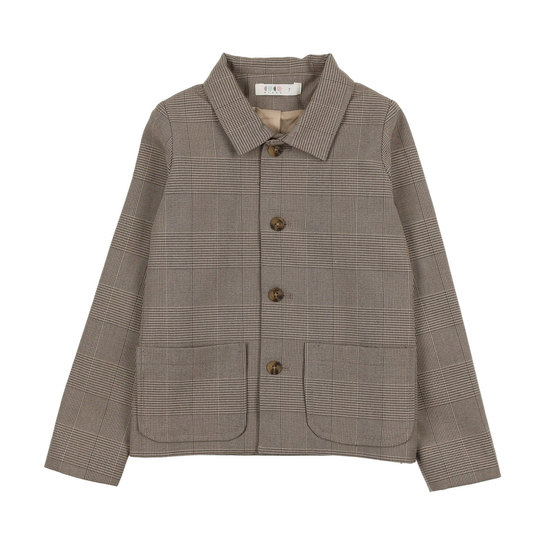 Coco Blanc Plaid Boys Suit