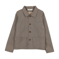 Coco Blanc Plaid Boys Suit