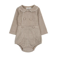 Coco Blanc Oat Wool Peter Pan Bloomer Set