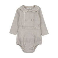 Coco Blanc Light Grey Wool Peter Pan Bloomer Set