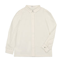 Coco Blanc Ivory Eyelet Blouse