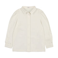 Coco Blanc Ivory Eyelet Blouse