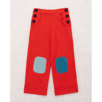 Misha and Puff  Red Flame Colorblock Sailor Pant