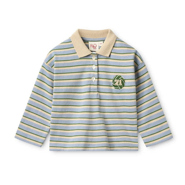 Floss Blue Air/Green Conrad Polo