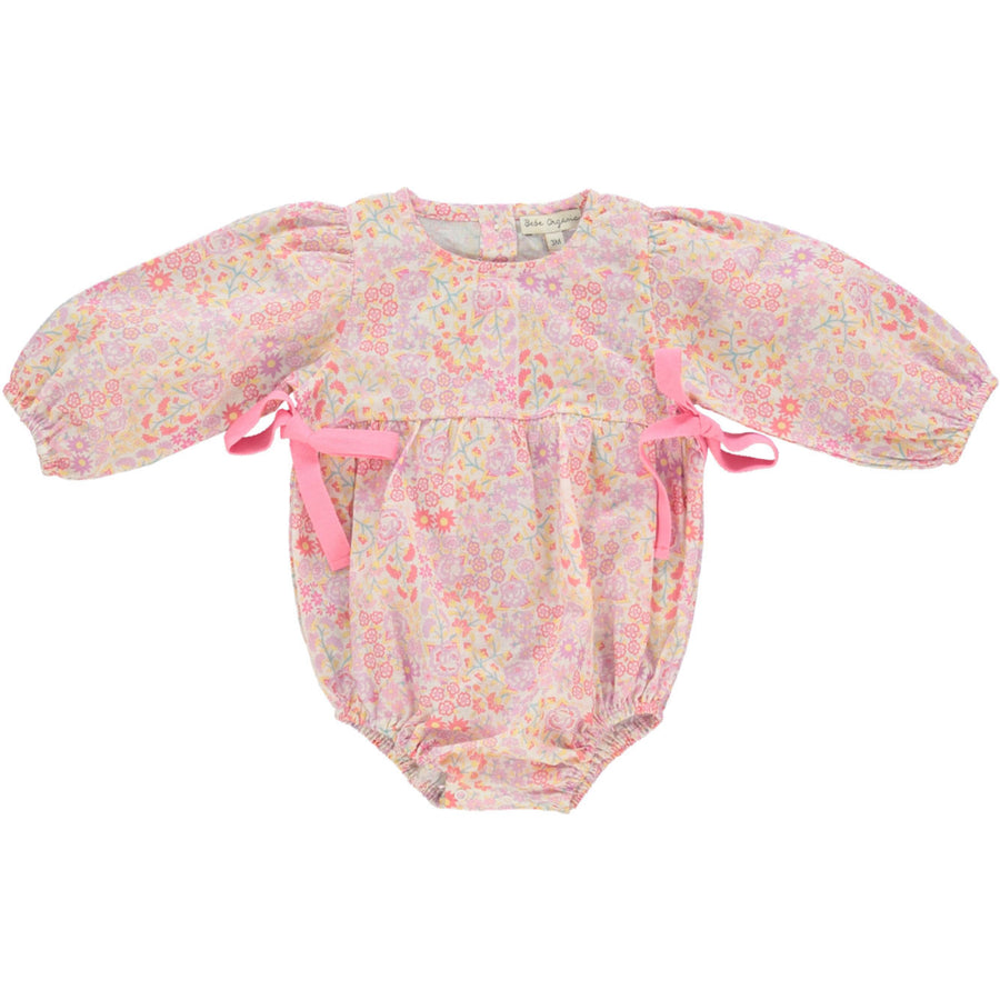 Bebe Organic Garden Floral Cora Romper