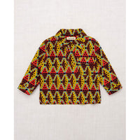 Misha and Puff  Chestnut Harlequin Dots Corduroy Arthur Top