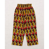 Misha and Puff  Chestnut Harlequin Dots Corduroy Camp Pant