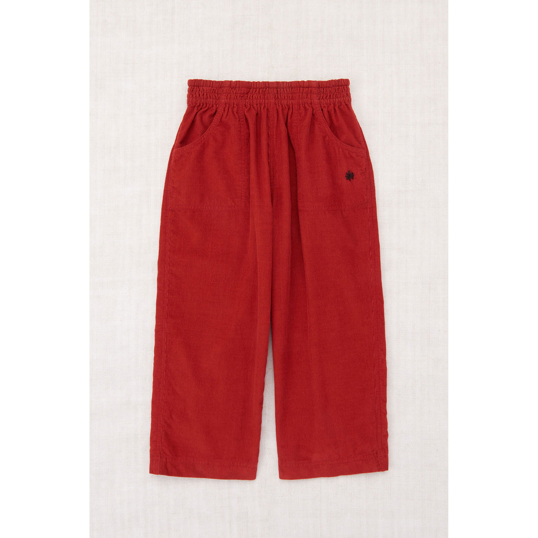 Misha and Puff Garnet Corduroy Camp Pant
