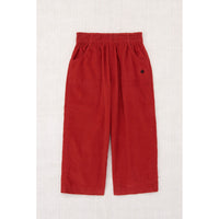 Misha and Puff Garnet Corduroy Camp Pant