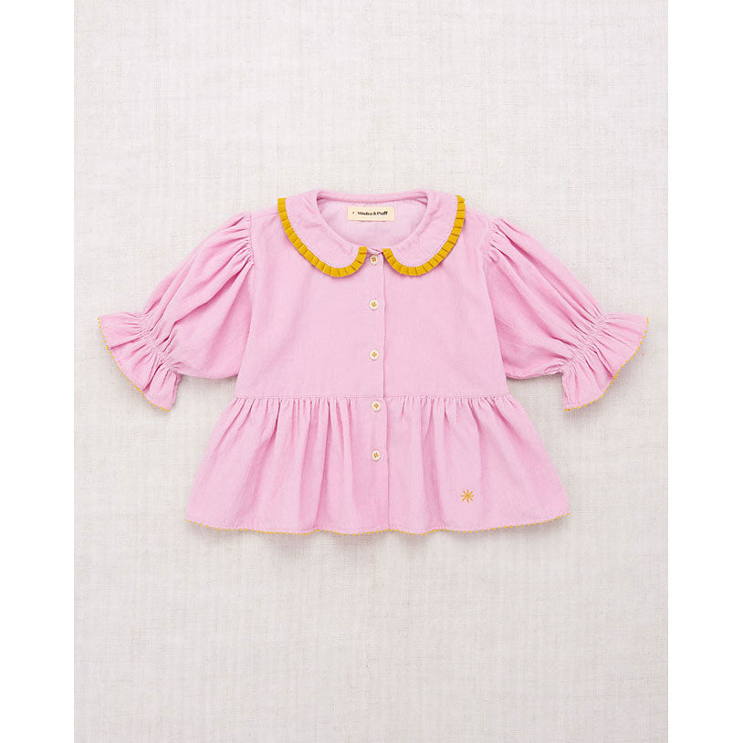 Misha and Puff  Pink Lilac Corduroy Esther Top
