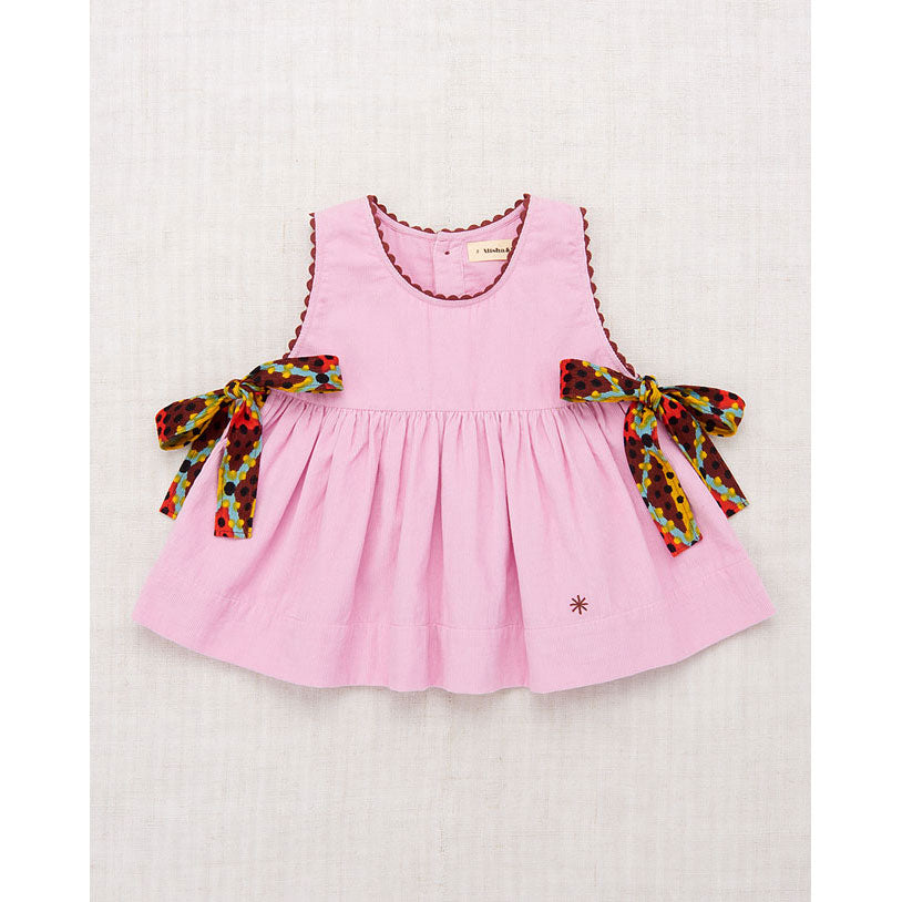 Misha and Puff  Pink Lilac Corduroy Lottie Top