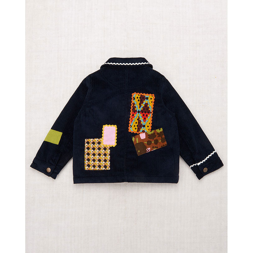 Misha and Puff Ink Corduroy Patchwork Chore Coat