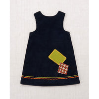 Misha and Puff Ink Corduroy Patchwork Freda Dress