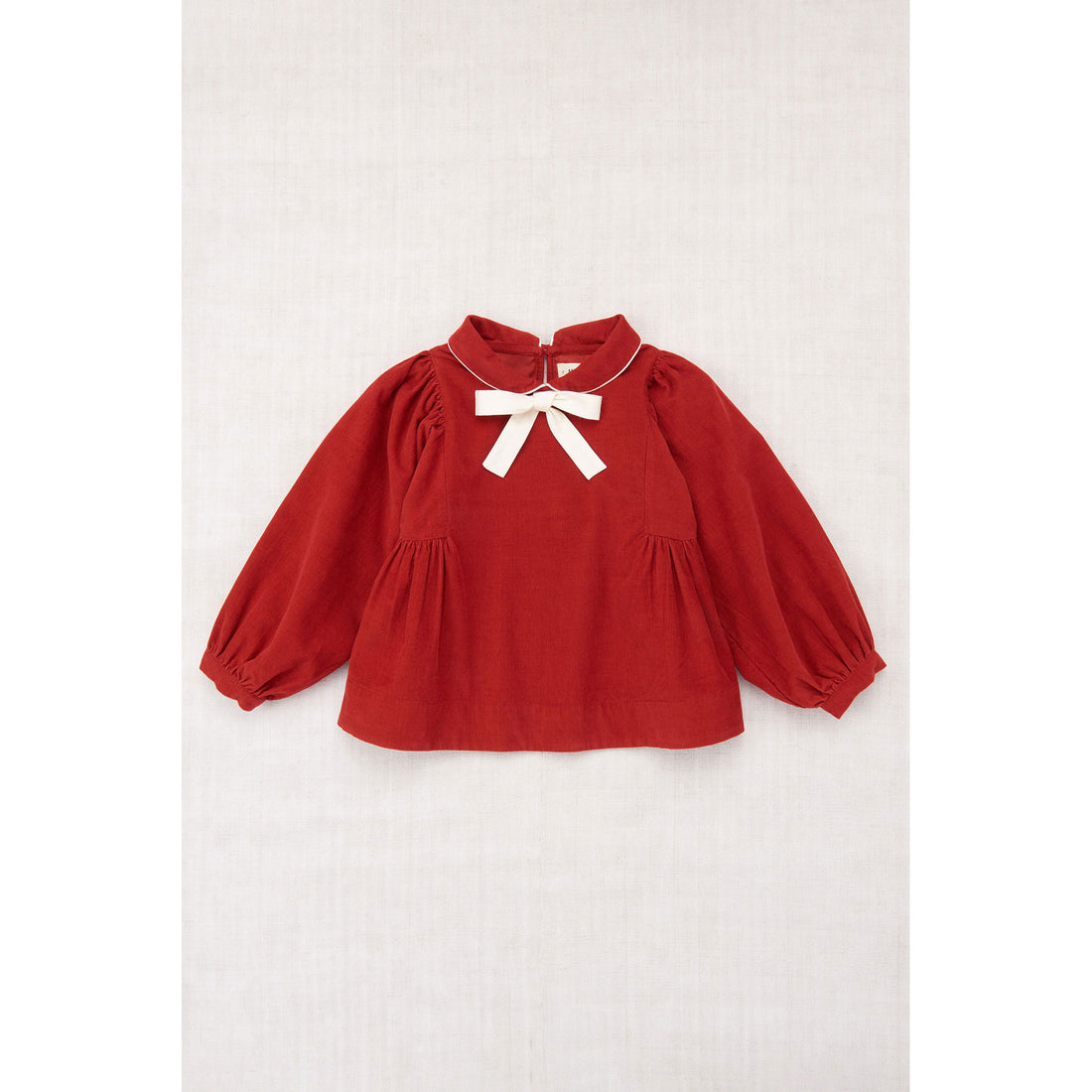 Misha and Puff Garnet Corduroy Zora Blouse
