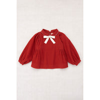 Misha and Puff Garnet Corduroy Zora Blouse