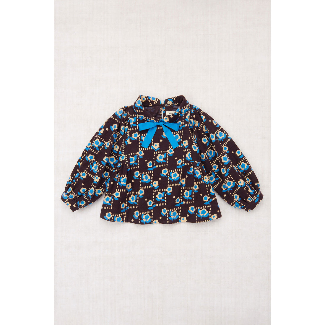 Misha and Puff Raisin Windowbox Corduroy Zora Blouse