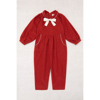 Misha and Puff Garnet Corduroy Long Sleeve Zora Jumpsuit