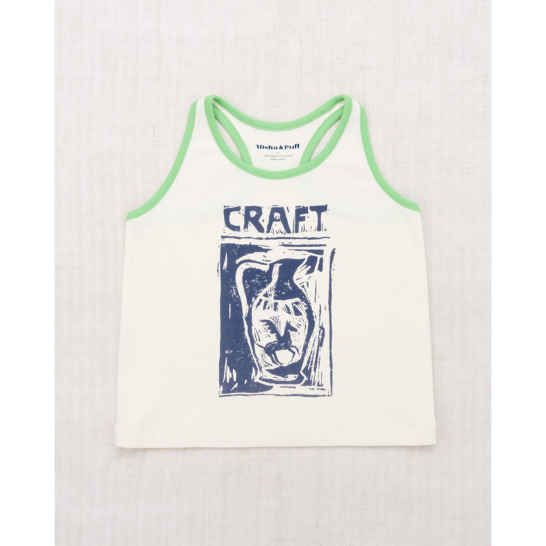Misha and Puff Marzipan Craft Racerback Tank