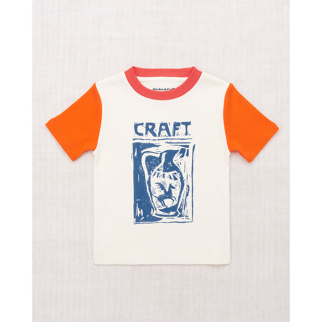 Misha and Puff Marzipan Craft Ringer Tee