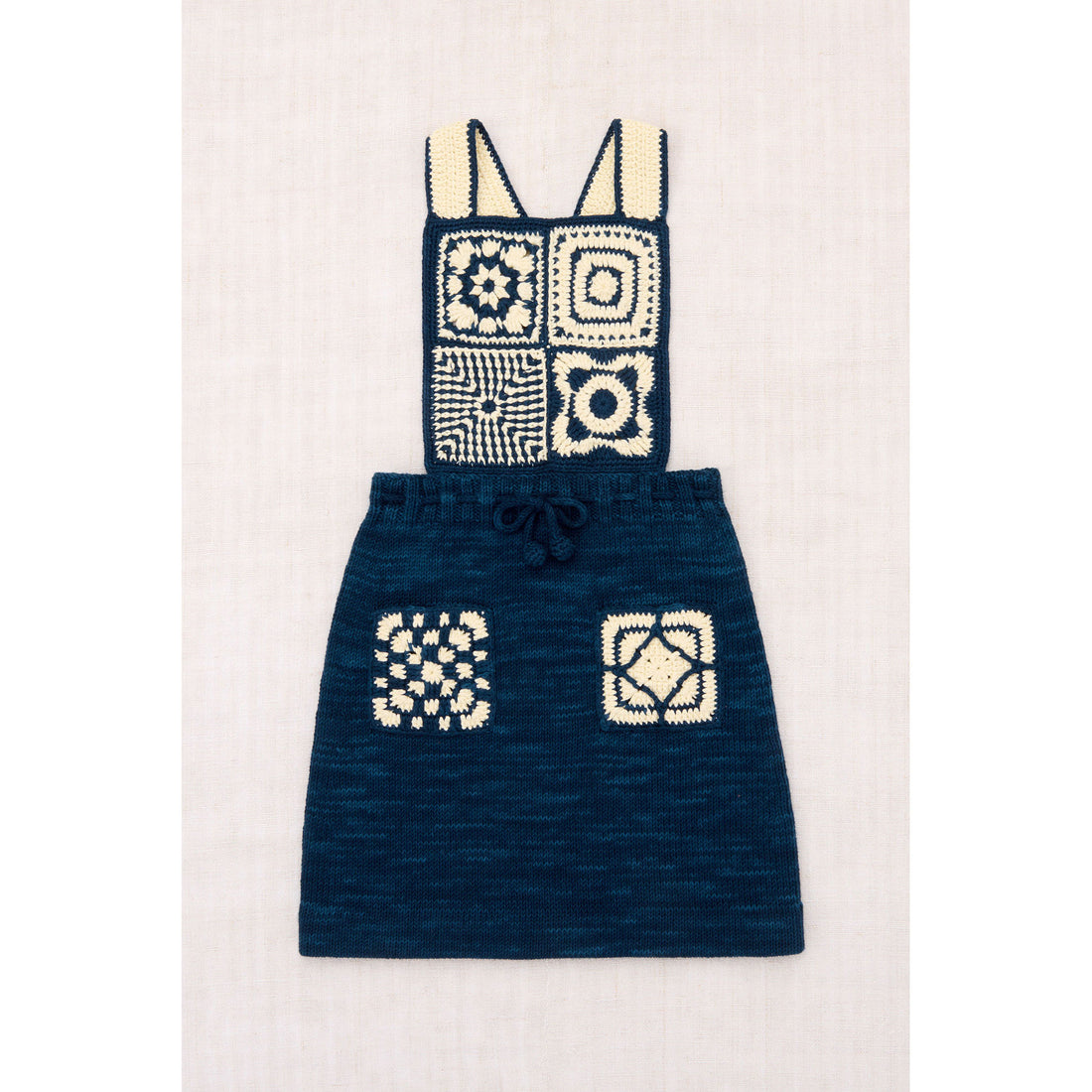 Misha and Puff Celestial Crochet Afghan Pinafore